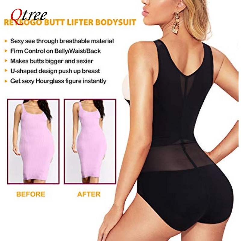 Qtree Fajas Reductoras 여성 바디 셰 - Shapewear Bodysuit Firm 리뷰 및 가격