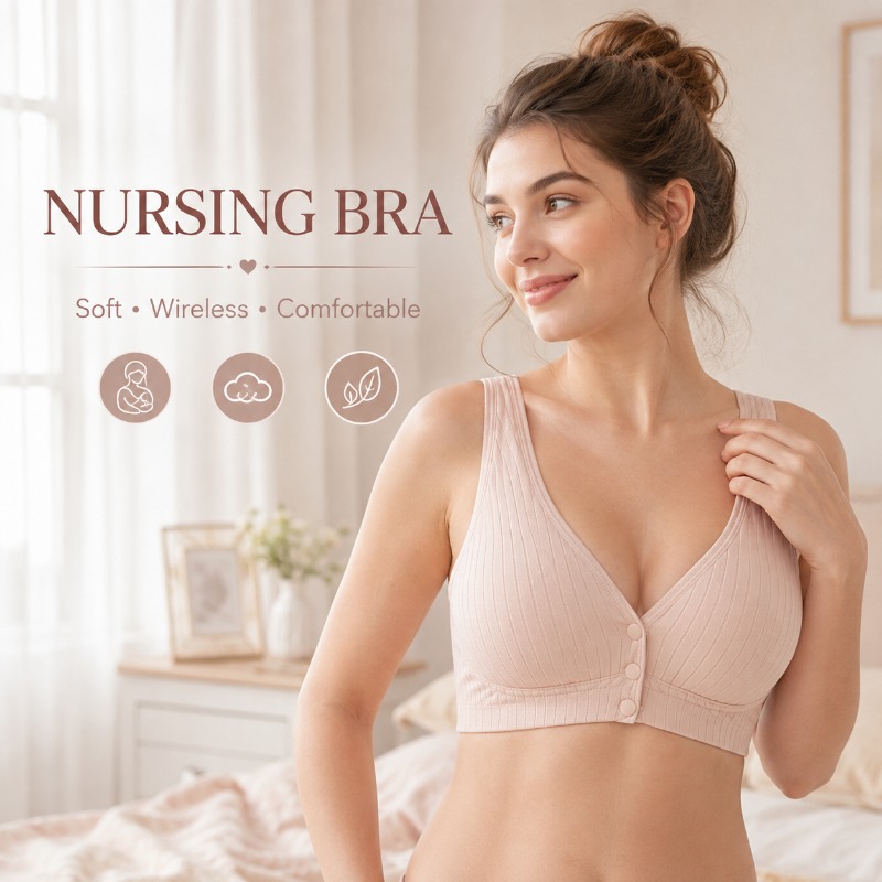 여성용 수유 브라 임산부 모유 수유 브라 무선 코튼 혼 - Nursing Bra Sleep 리뷰 및 가격